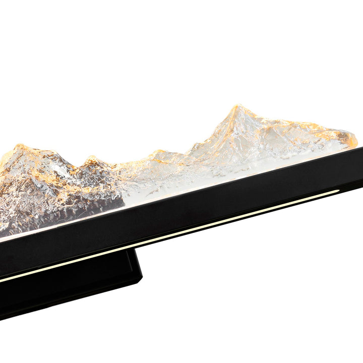 Integrated Led Black Vanity Light