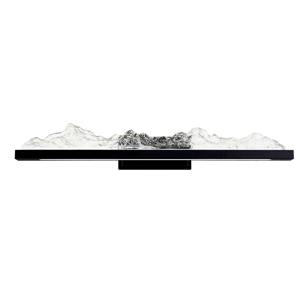 Integrated Led Black Vanity Light