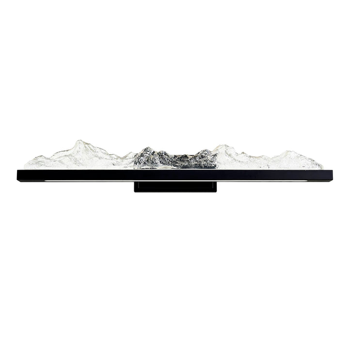 Integrated Led Black Vanity Light