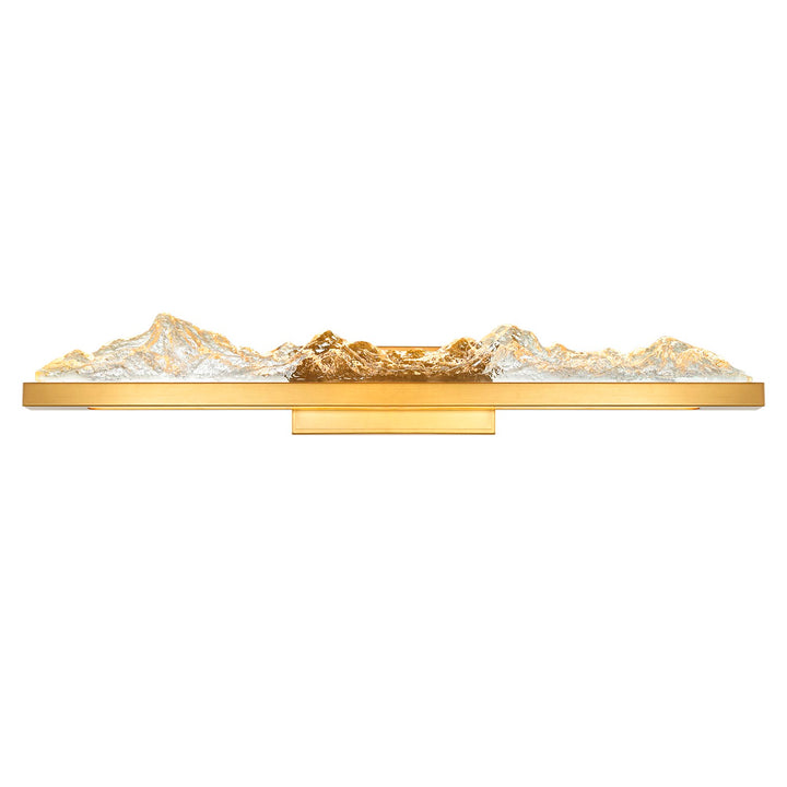 Integrated Led Brass Vanity Light by CWI Lighting