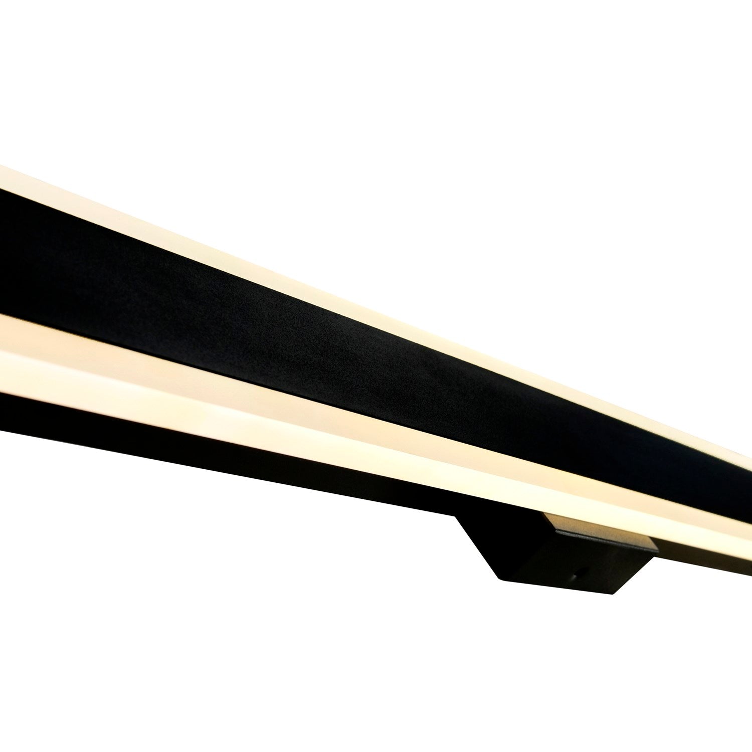 Led Integrated Black Outdoor Wall Light