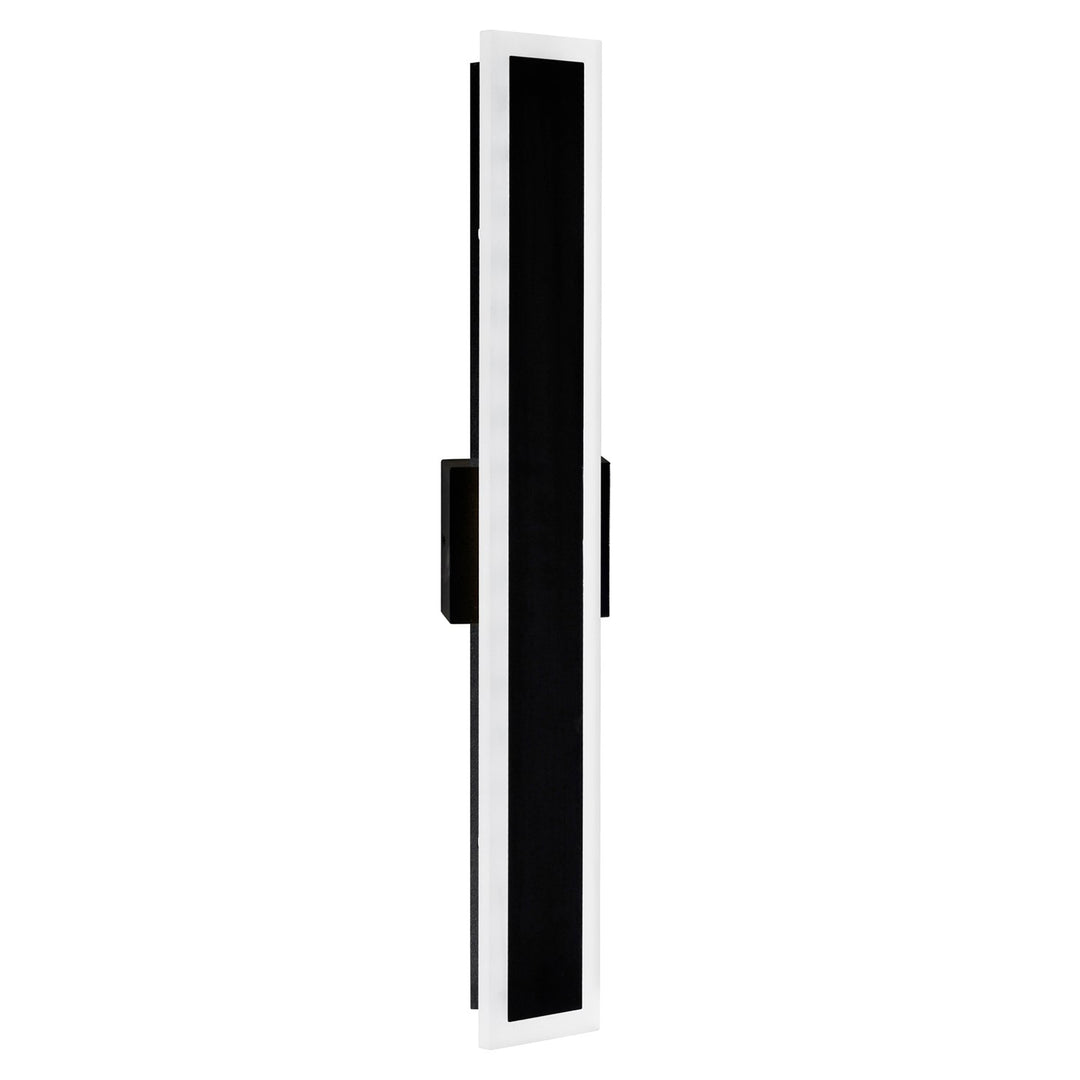 Led Integrated Black Outdoor Wall Light