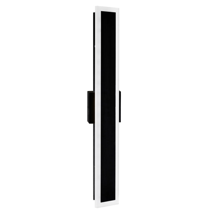 Led Integrated Black Outdoor Wall Light