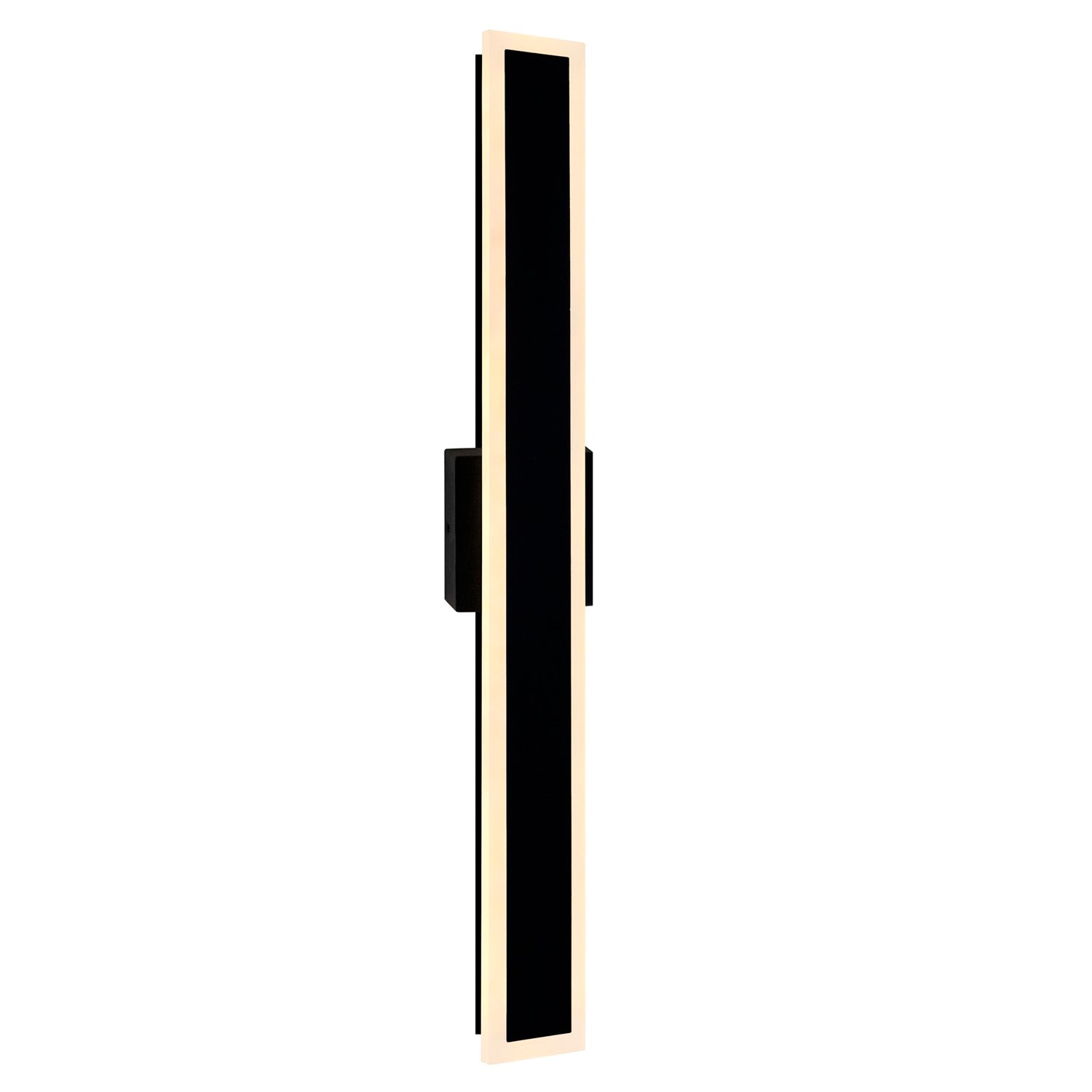 Led Integrated Black Outdoor Wall Light by CWI Lighting
