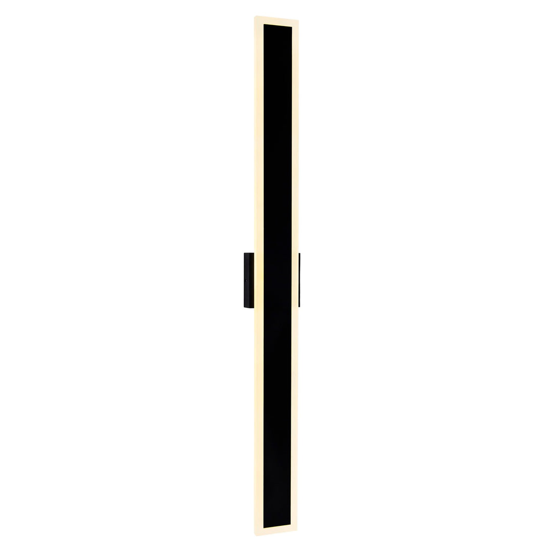 Led Integrated Black Outdoor Wall Light by CWI Lighting