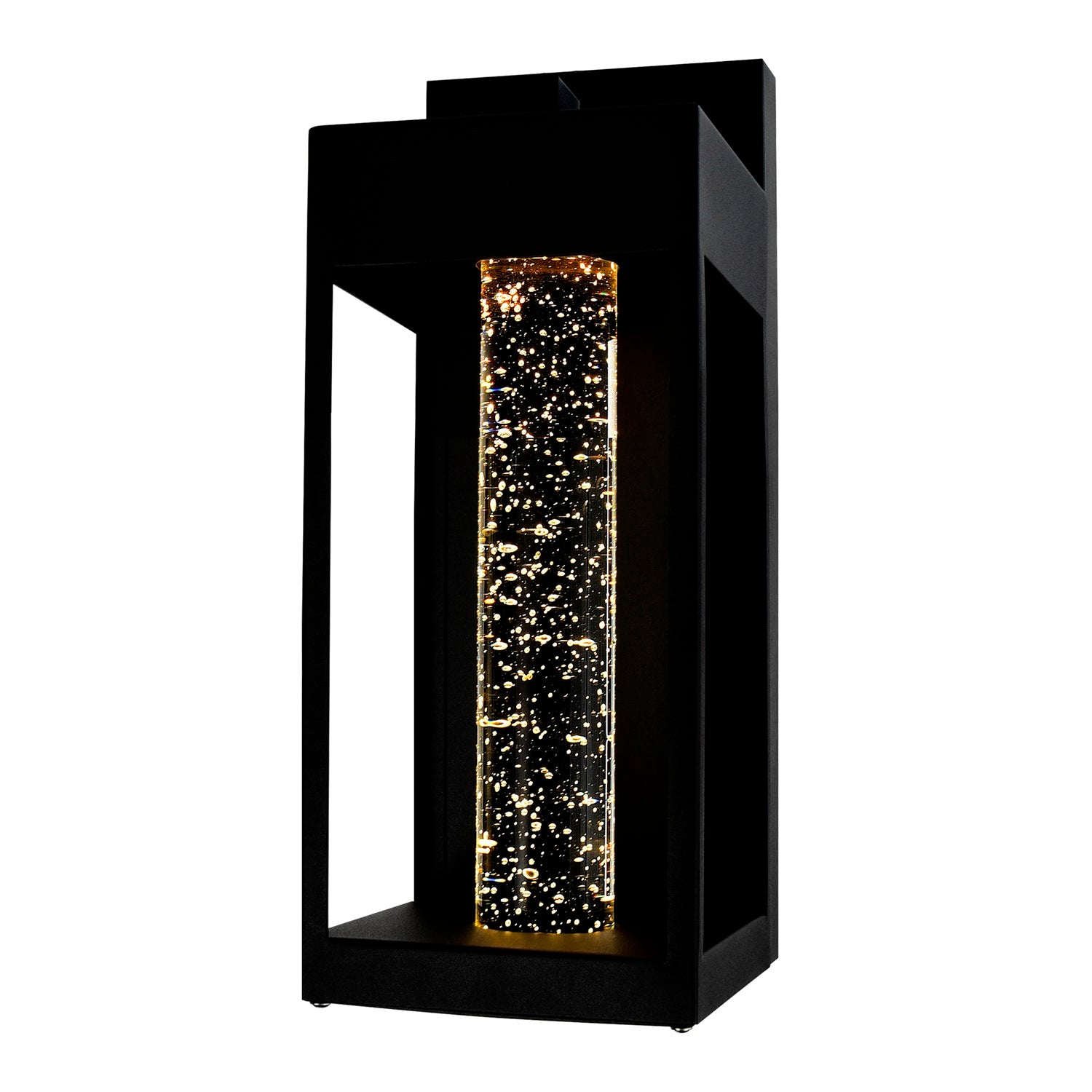 Led Integrated Black Outdoor Wall Light