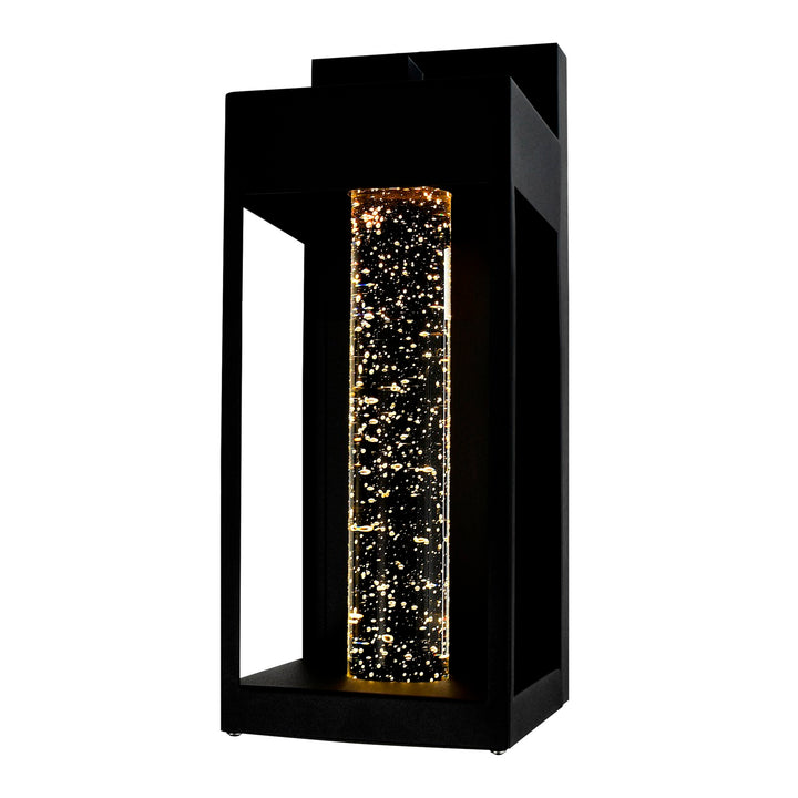 Led Integrated Black Outdoor Wall Light