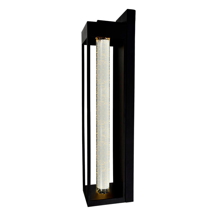 Led Integrated Black Outdoor Wall Light