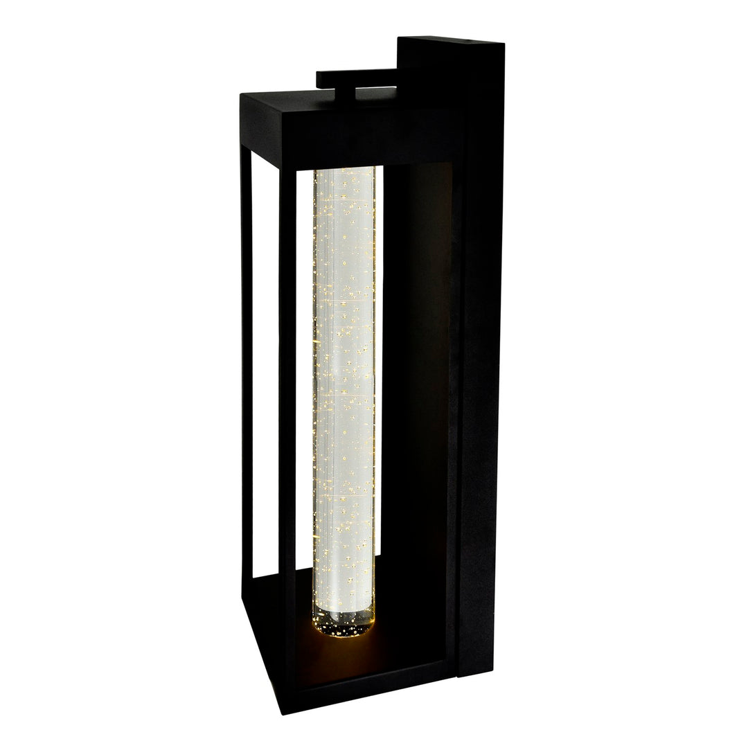 Led Integrated Black Outdoor Wall Light