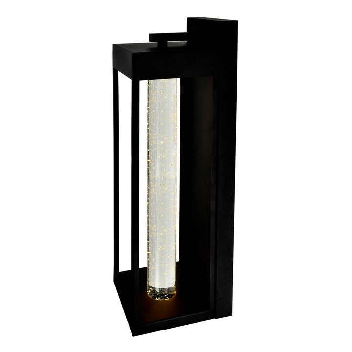 Led Integrated Black Outdoor Wall Light