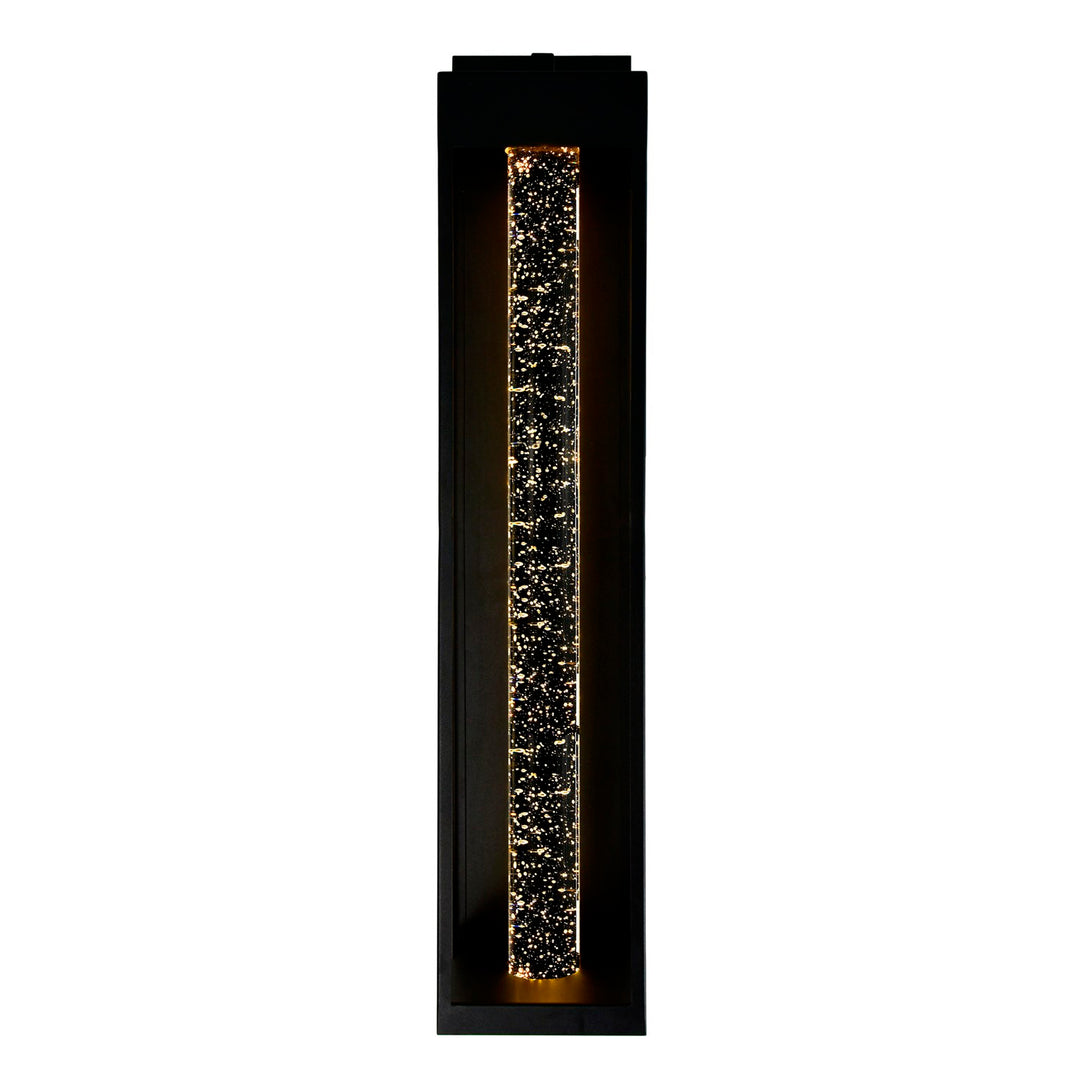Led Integrated Black Outdoor Wall Light