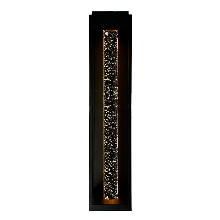 Led Integrated Black Outdoor Wall Light