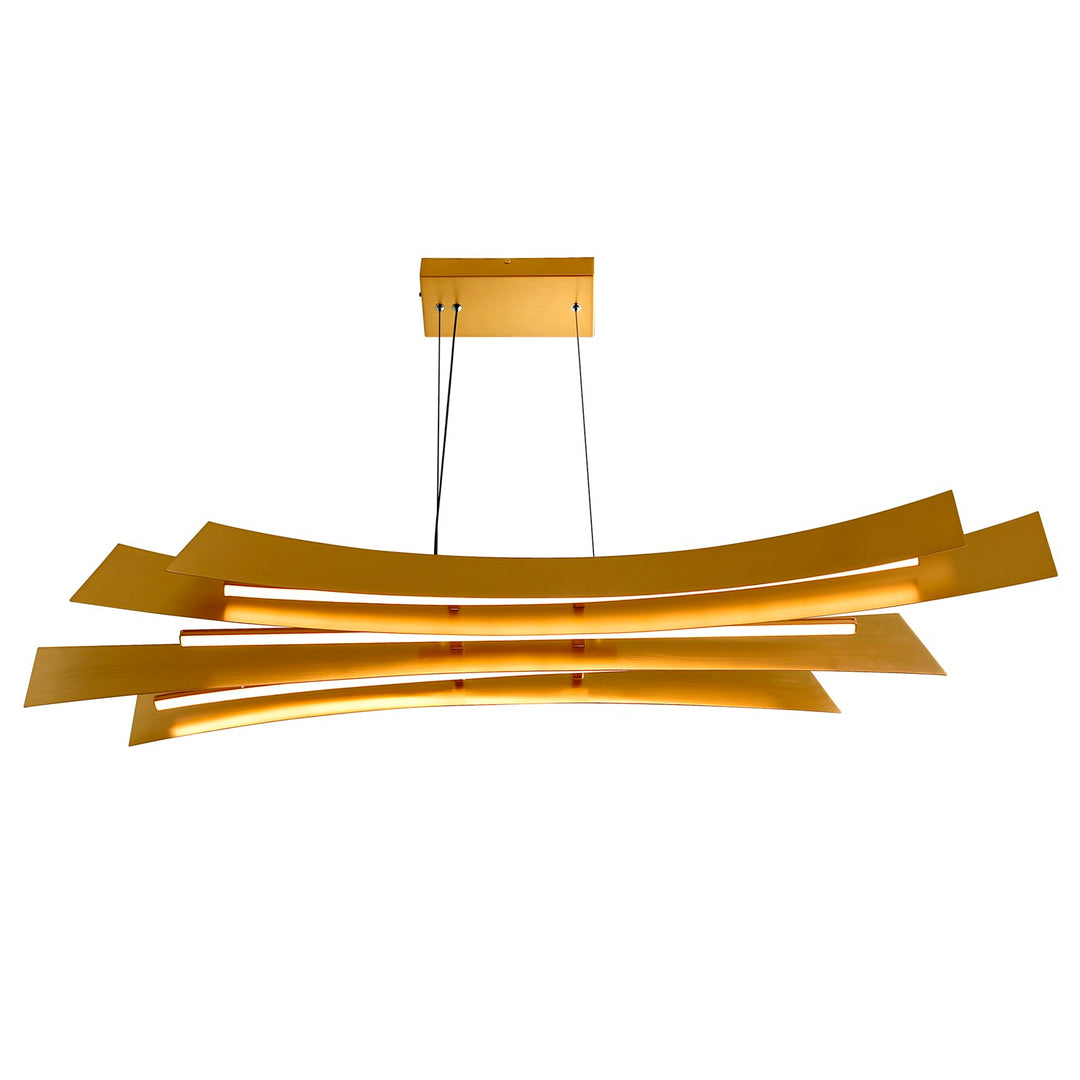 Integrated Led Brass Chandelier