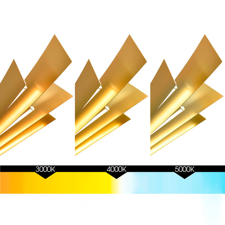 Integrated Led Brass Chandelier