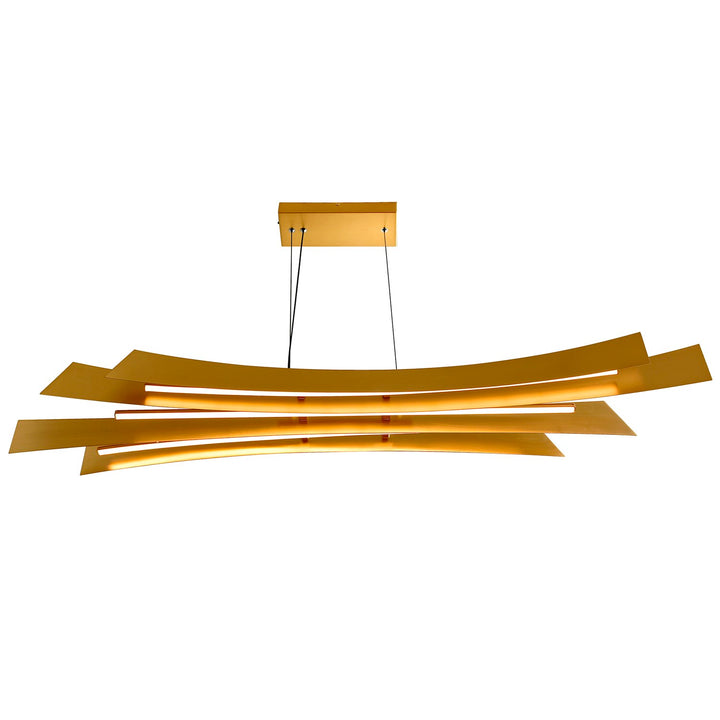 Integrated Led Brass Chandelier