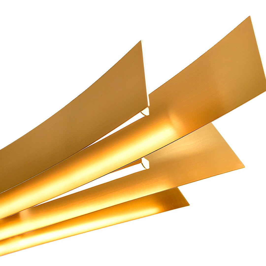 Integrated Led Brass Chandelier