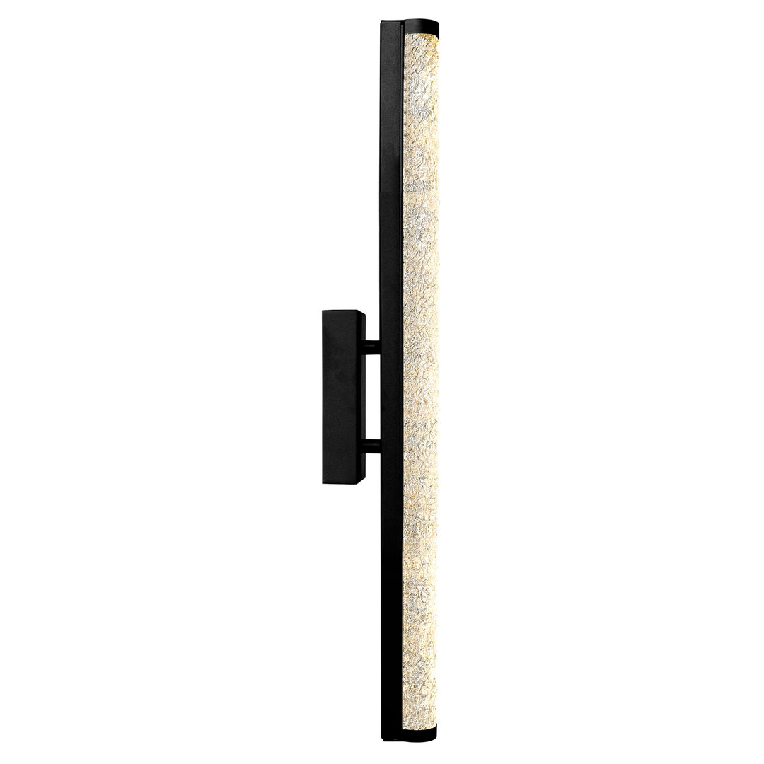 Integrated Led Black Outdoor Wall Light