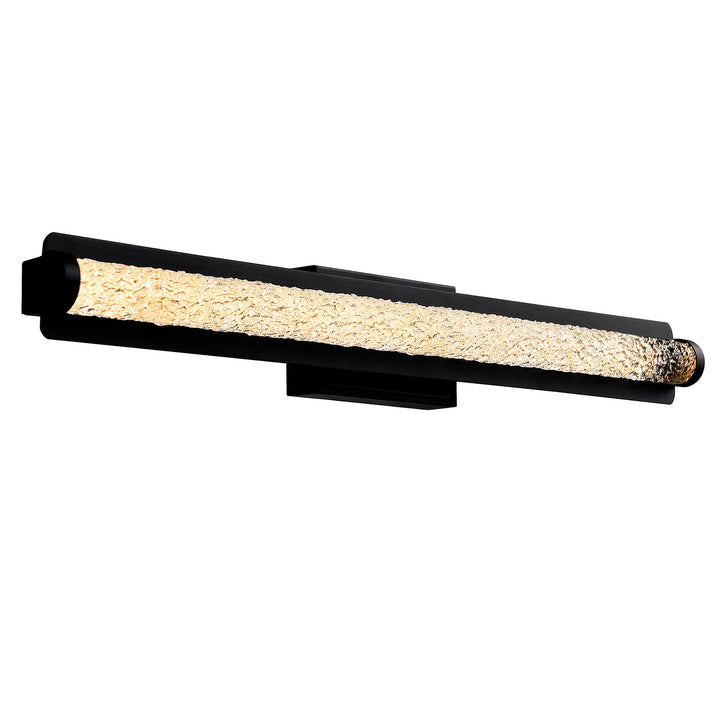 Integrated Led Black Outdoor Wall Light