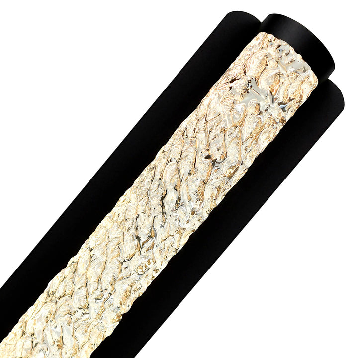 Integrated Led Black Outdoor Wall Light