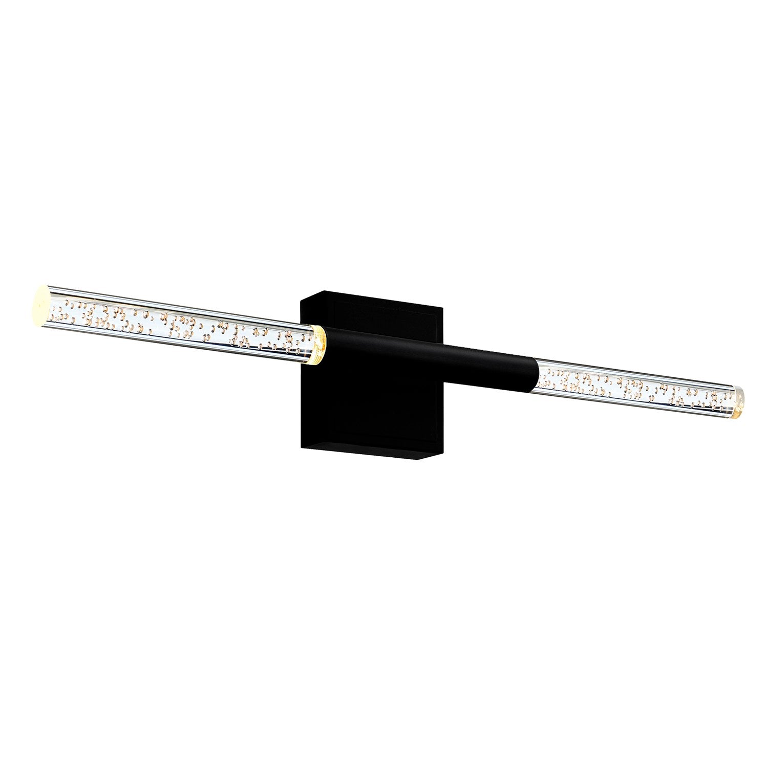 Integrated Led Black Vanity Light by CWI Lighting