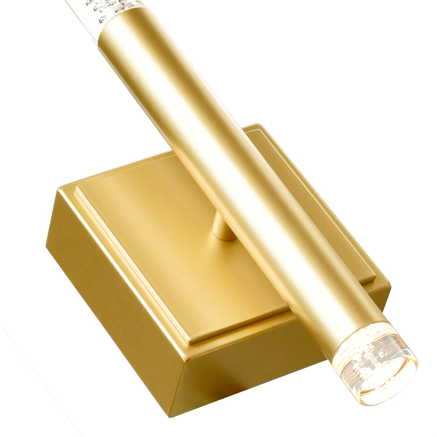 Integrated Led Satin Gold Wall Light