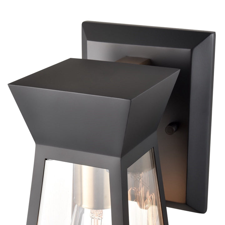 Wall Sconce Black And Brushed Brass