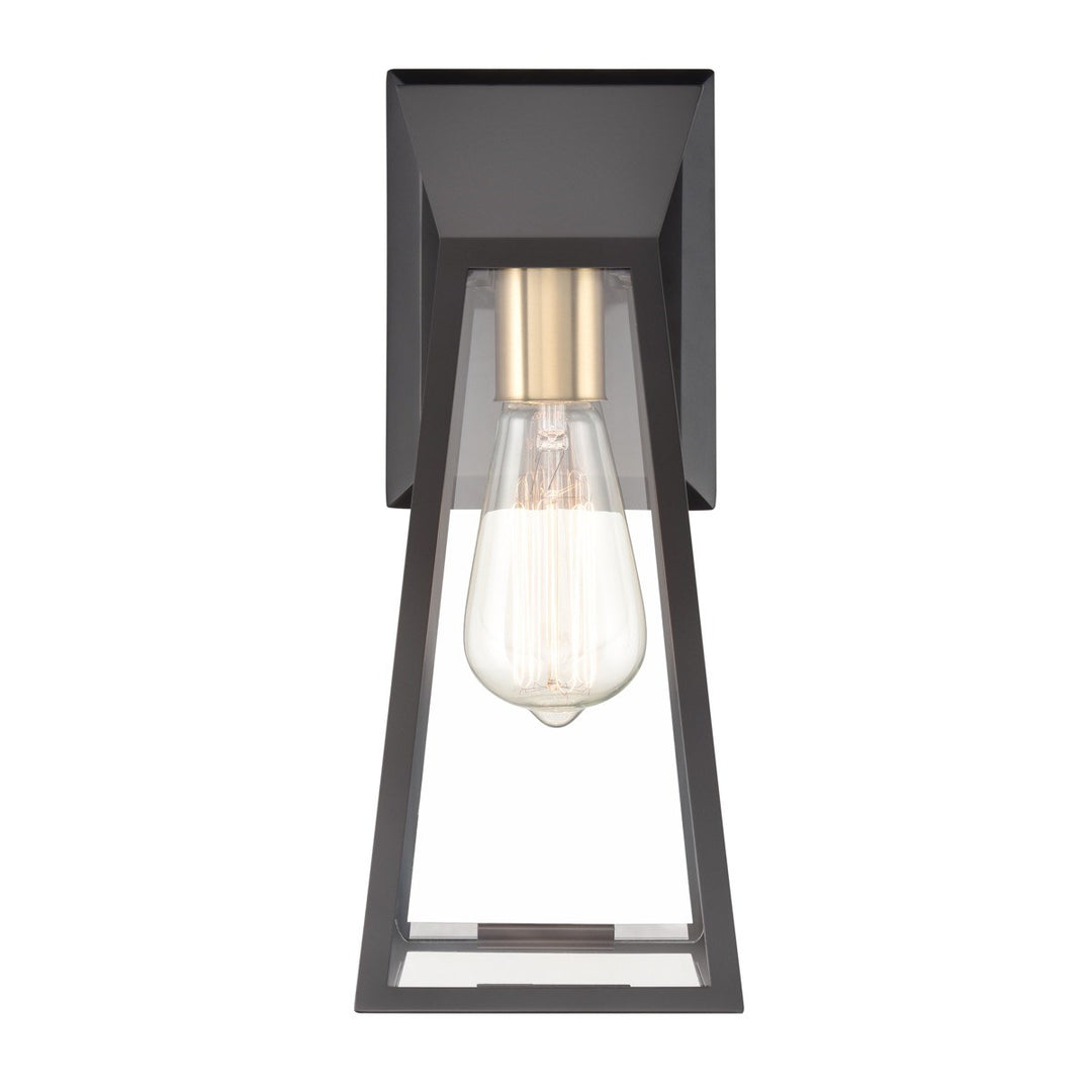 Wall Sconce Black And Brushed Brass