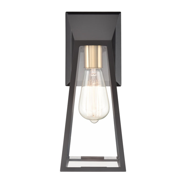 Wall Sconce Black And Brushed Brass