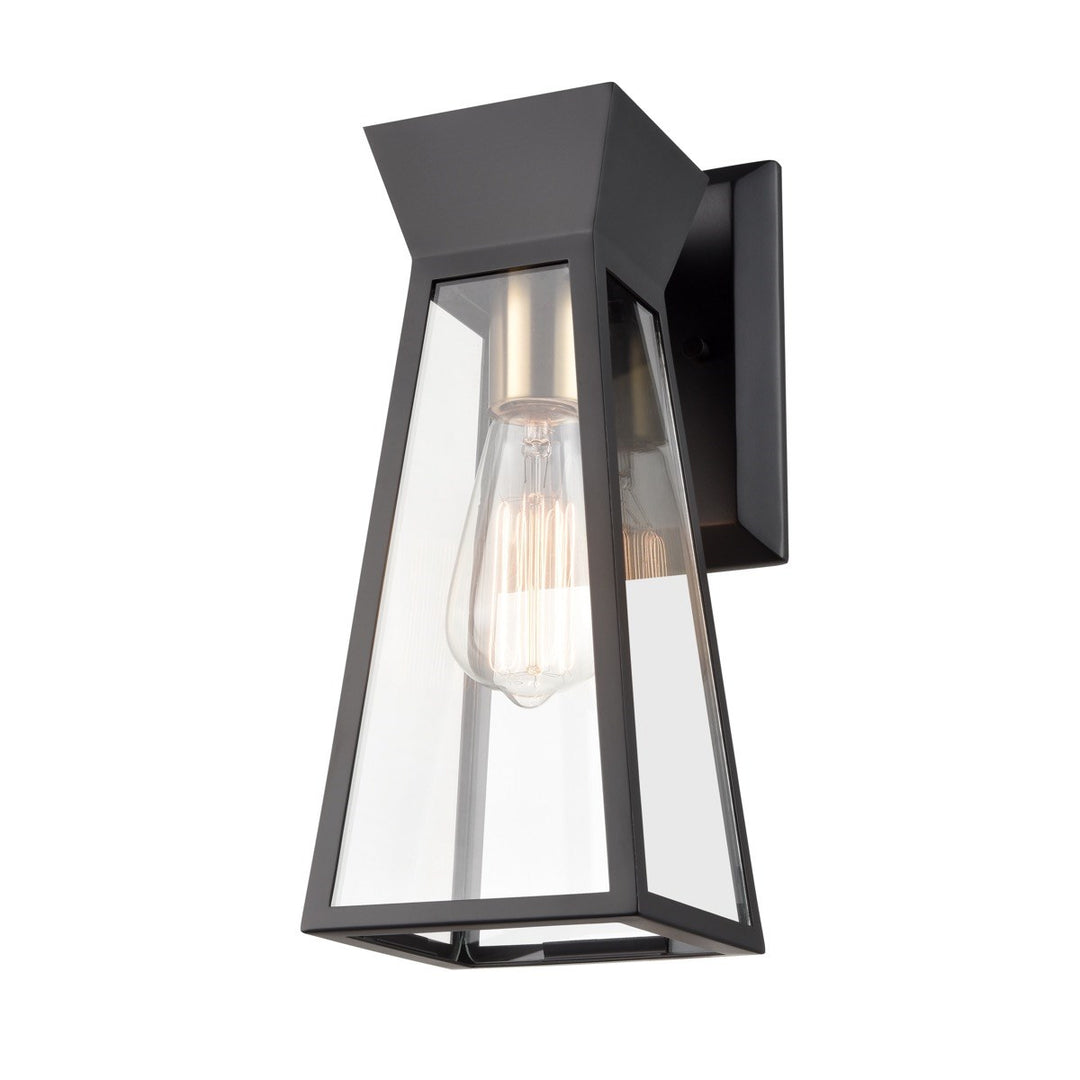 Wall Sconce Black And Brushed Brass