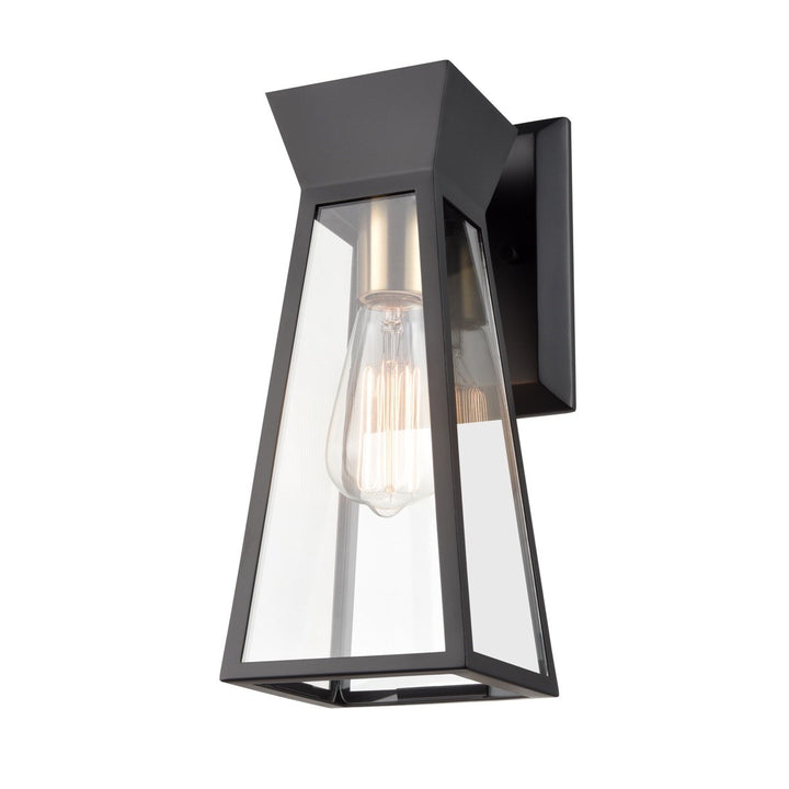Wall Sconce Black And Brushed Brass