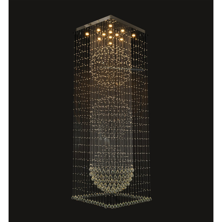 Chrome Flushed Chandelier by Bethel