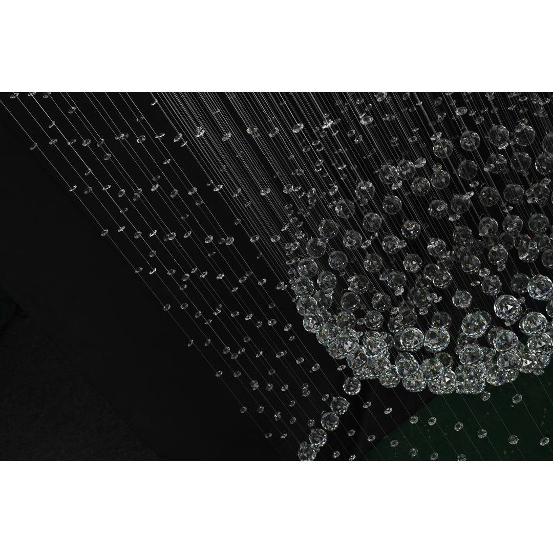 Chrome Flushed Chandelier