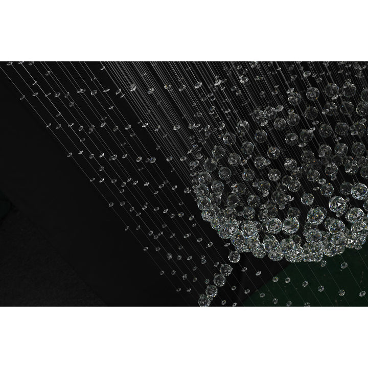 Chrome Flushed Chandelier
