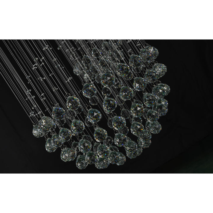 Chrome Flushed Chandelier