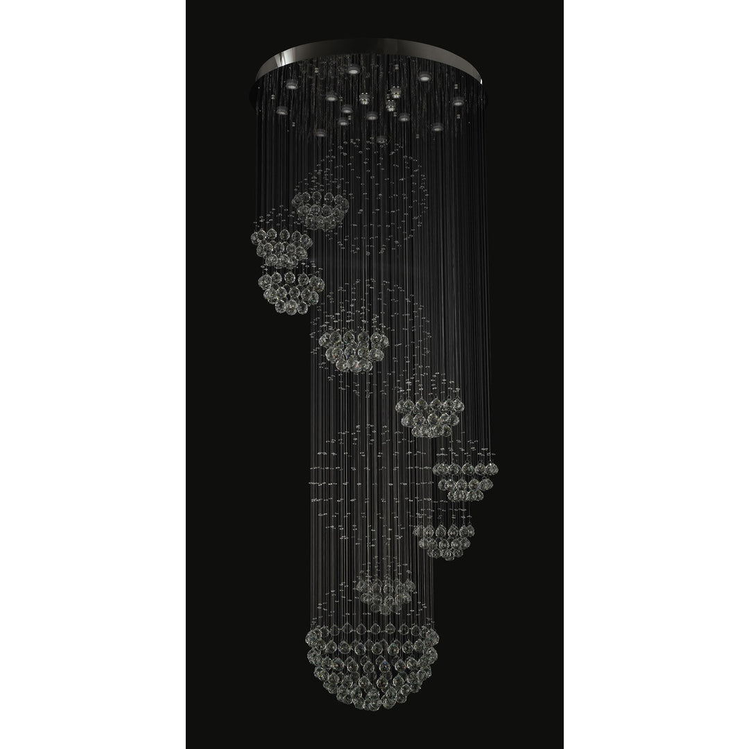 Chrome Flushed Chandelier