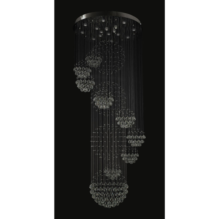 Chrome Flushed Chandelier