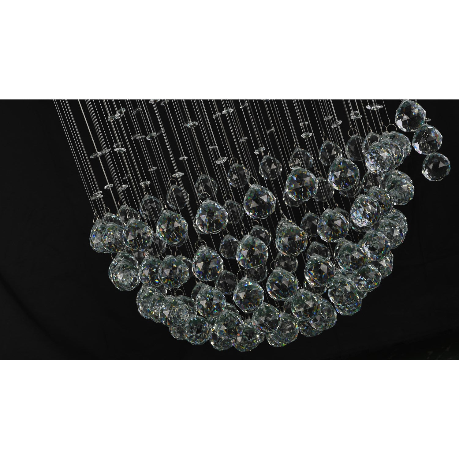 Chrome Flushed Chandelier