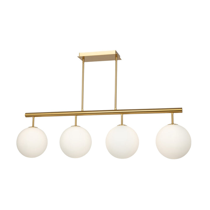 Collection 4-Light Island/Pool Table Brass by Artcraft