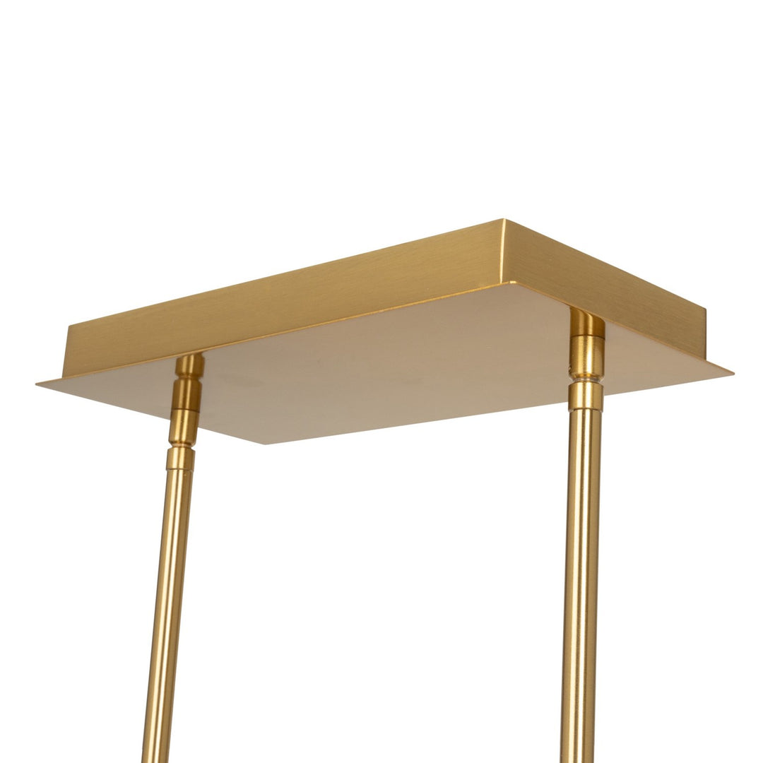 Collection 4-Light Island/Pool Table Brass