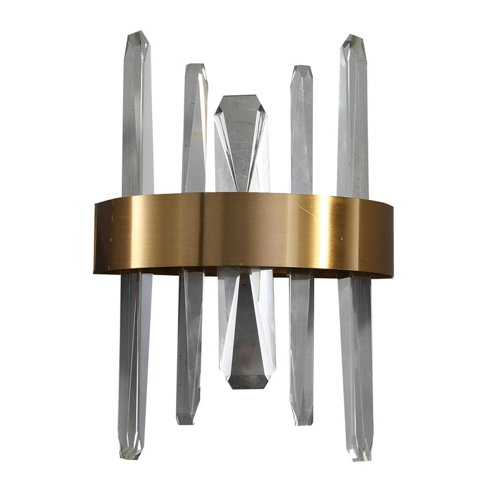 Led Wall Sconce In Gold Finish