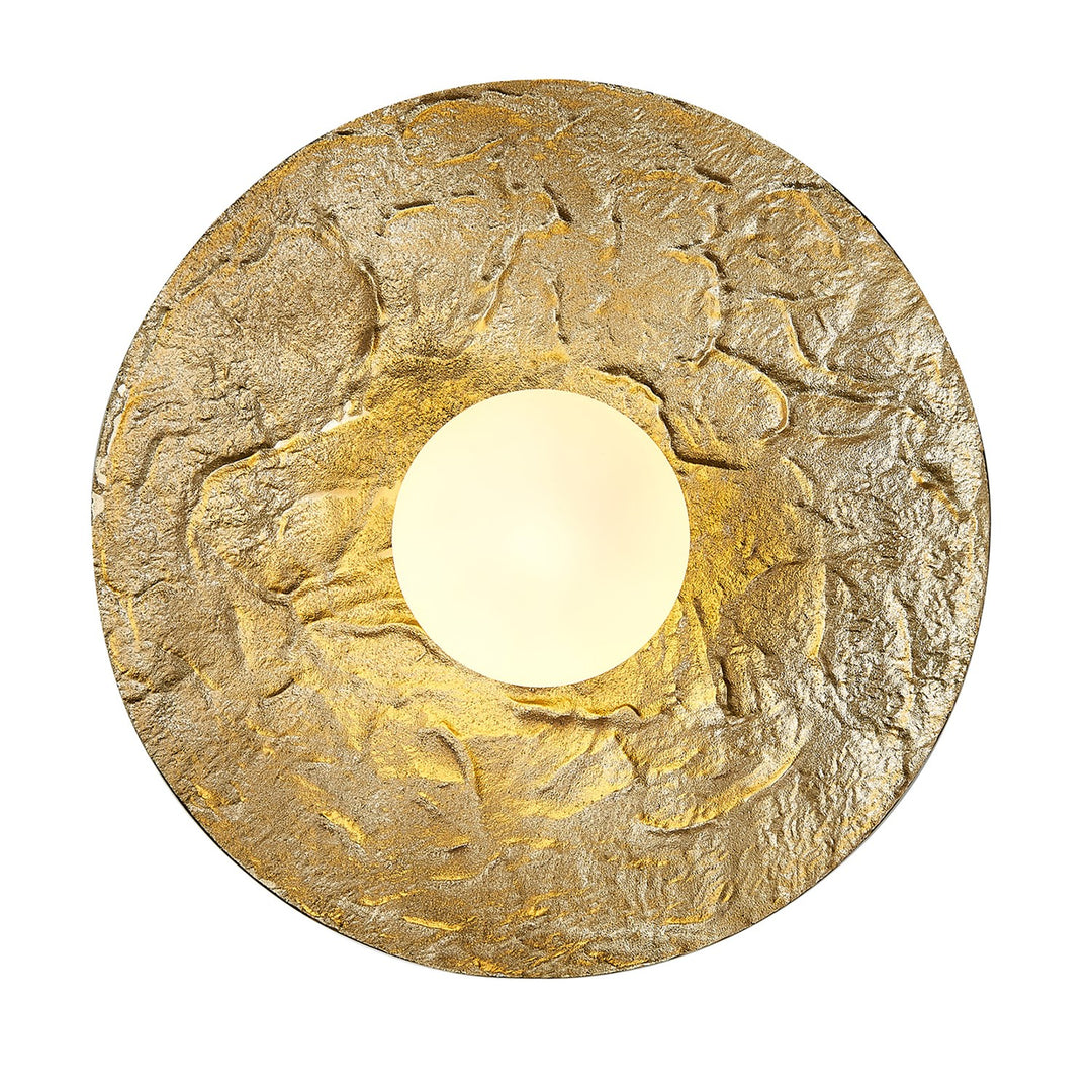 Led Wall Sconce In Brass Finish by Bethel
