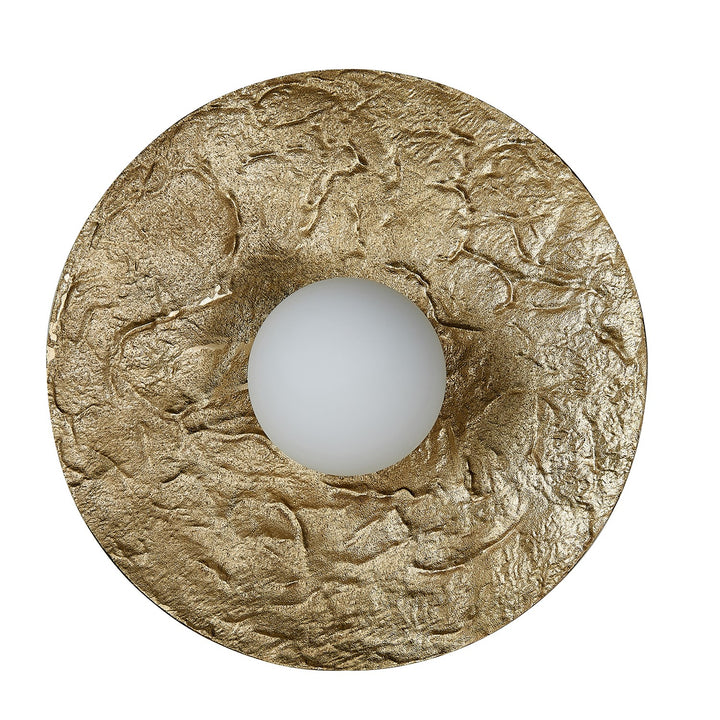 Led Wall Sconce In Brass Finish