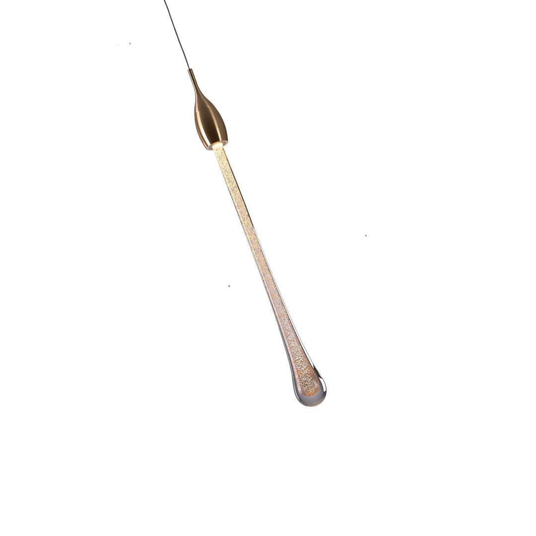 Led Pendant In Gold Finish