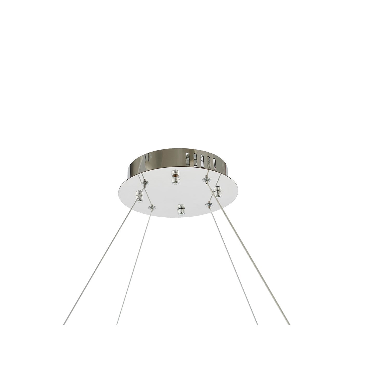 Led Chandelier In Chrome Finish