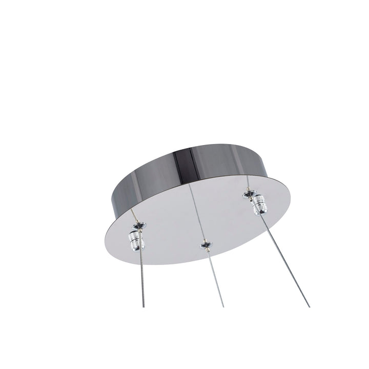 Led Chandelier In Chrome Finish