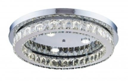 Led Flush Mount In Chrome Finish by Bethel