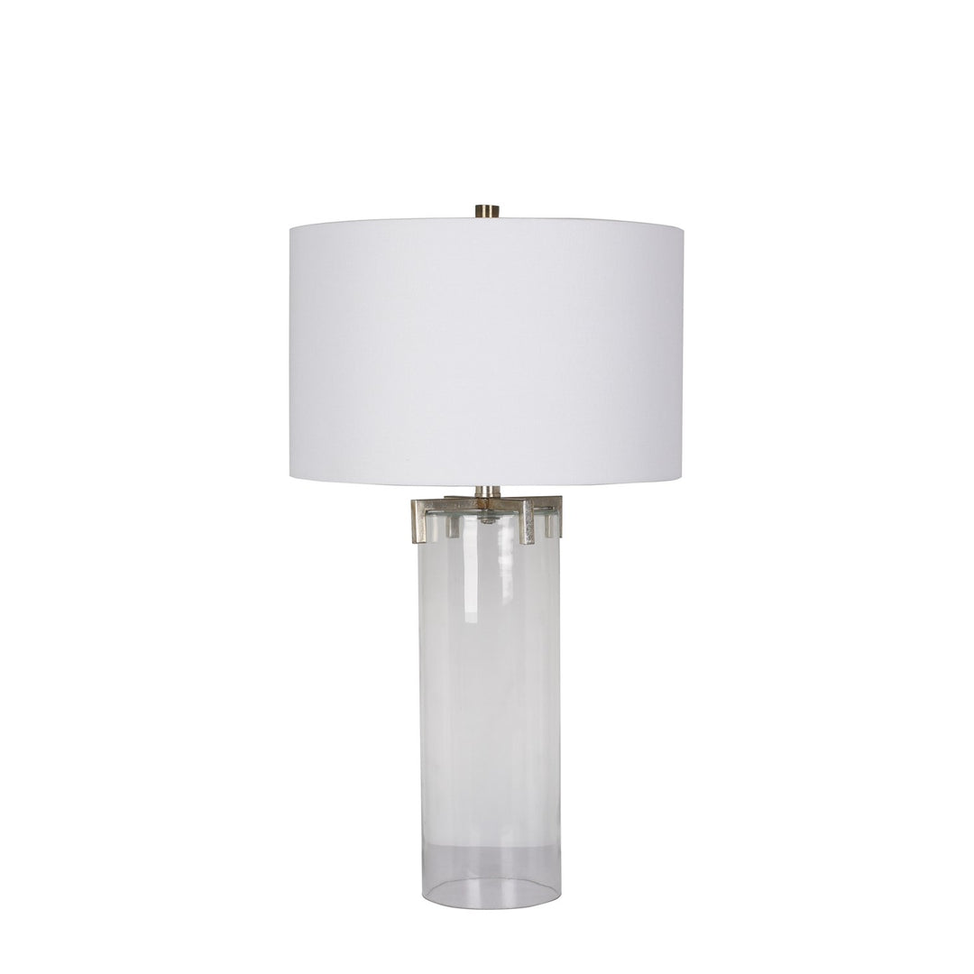 Table Lamp In Polished Nickel Finish by Bethel