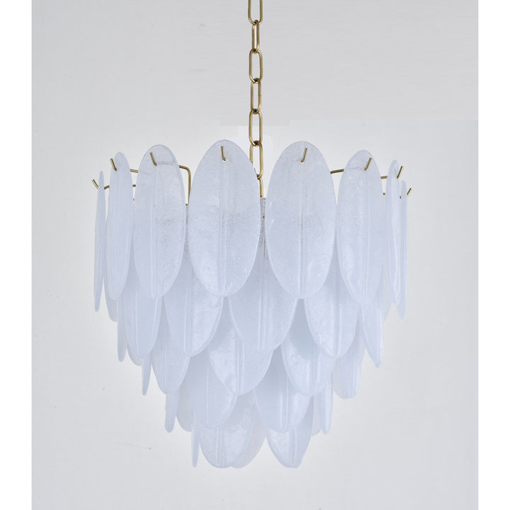 Chandelier In Copper Finish