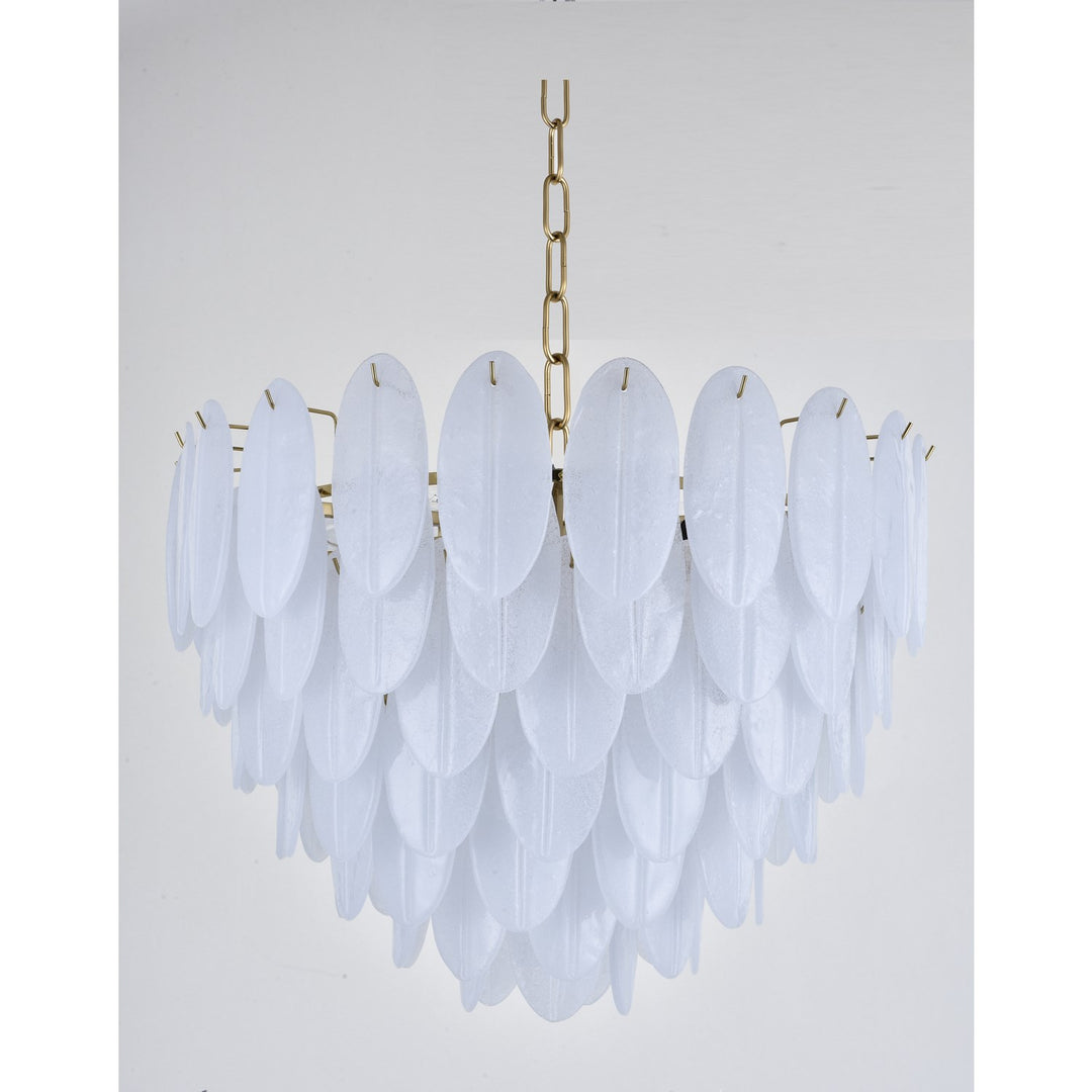 Chandelier In Copper Finish