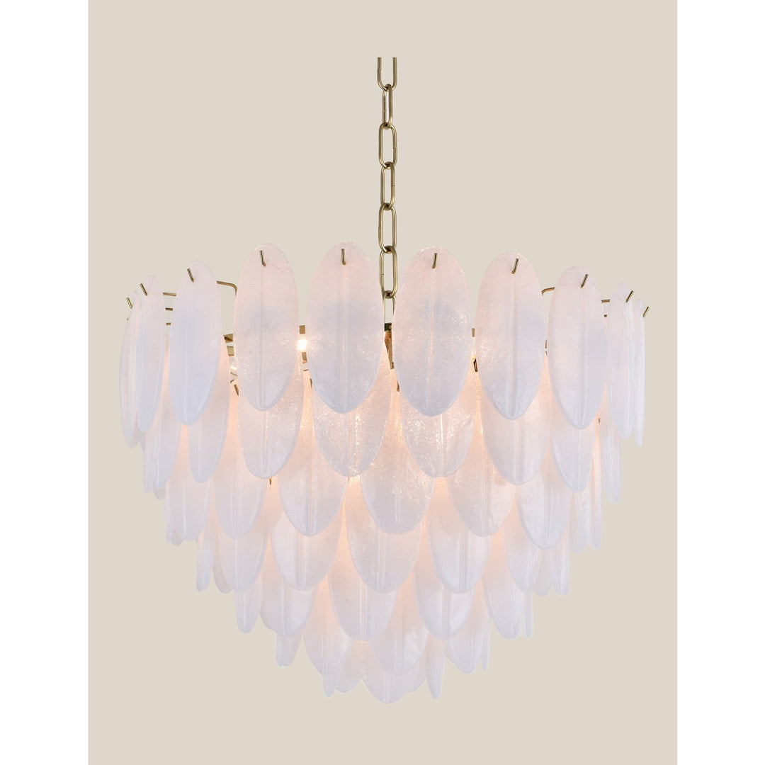 Chandelier In Copper Finish